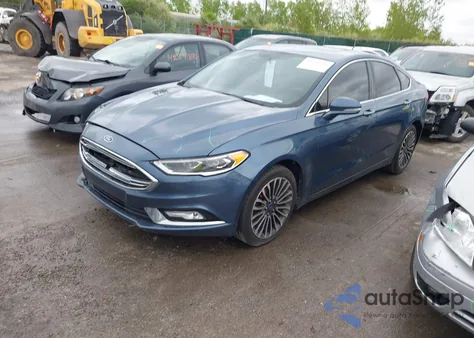 2018 Ford Fusion Titanium z USA, uszkodzony, nr VIN 3FA6P0D92JR234341